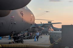 RAAF C17-A Globemaster III - USAF B-52 Incoming