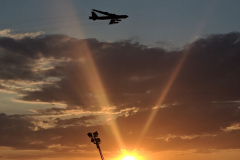 USAF B-52 Flypast