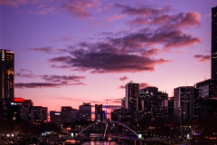 Purple Yarra Sunset