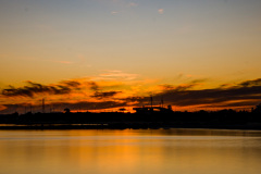 West Gate Bride Landscape Sunset